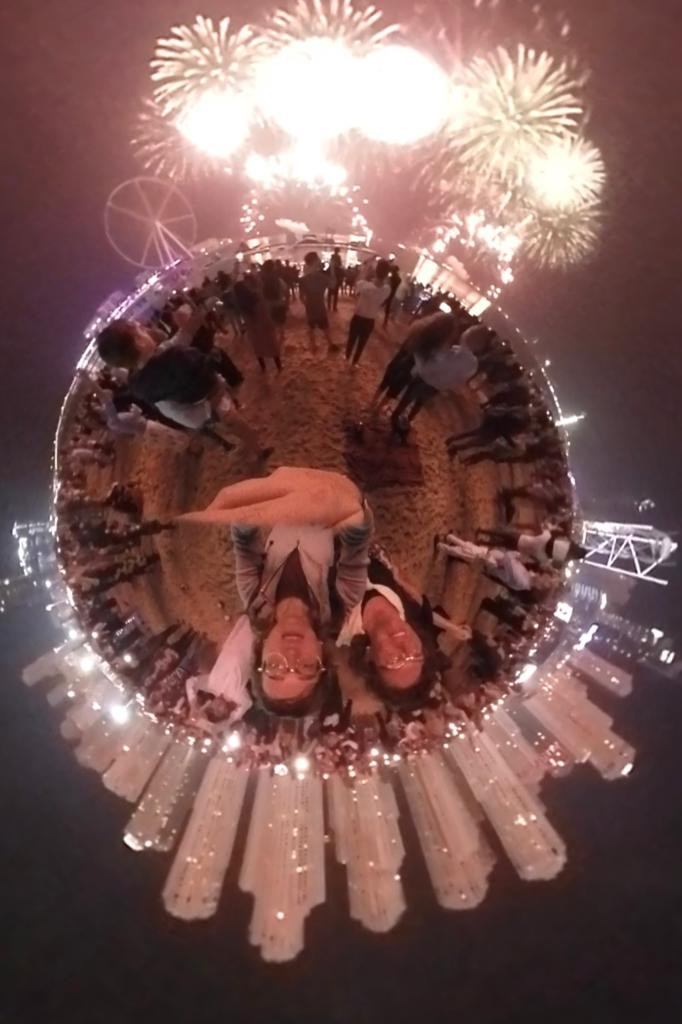 Un recuerdo de Carla Ferrey en Dubái Marina.