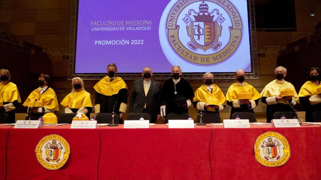 Universidad de Valladolid. Promoción 2022 de la Facultad de Medicina