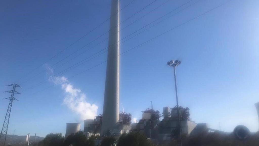 La central termica de As Pontes (A Coruña).