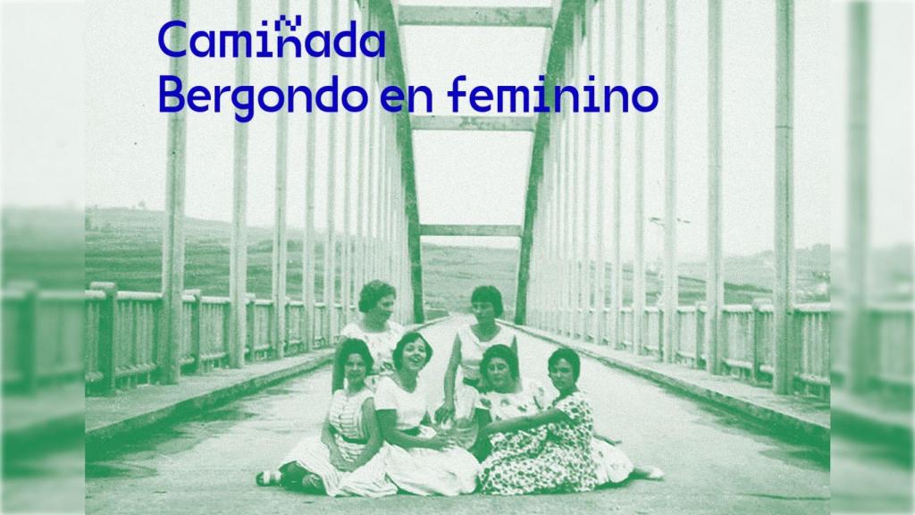 Cartel de las rutas por Bergondo.