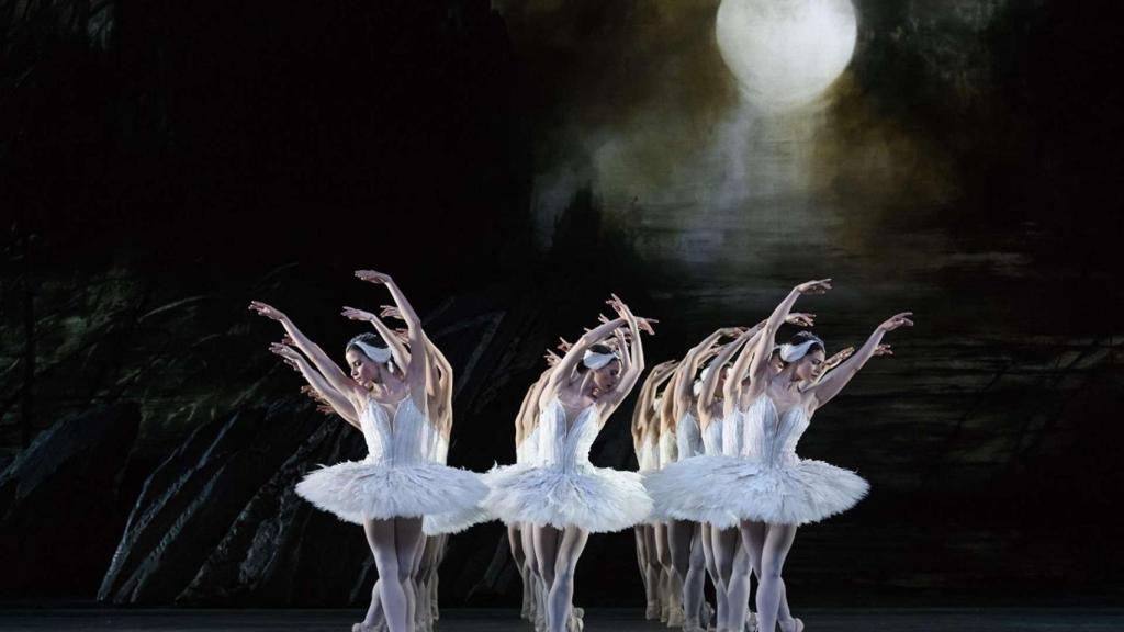 Escena del Lago de los Cisnes