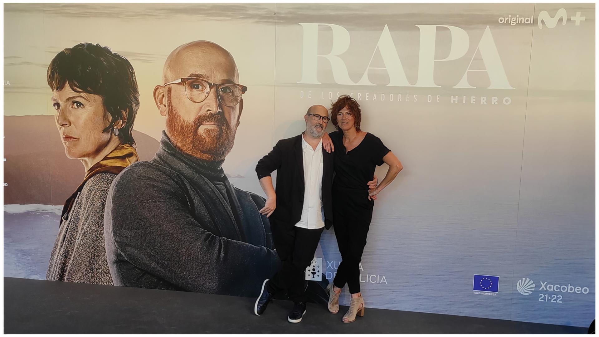 Javier Cámara y Mónica López en Ferrol.