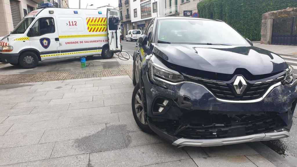 Imagen del accidente.