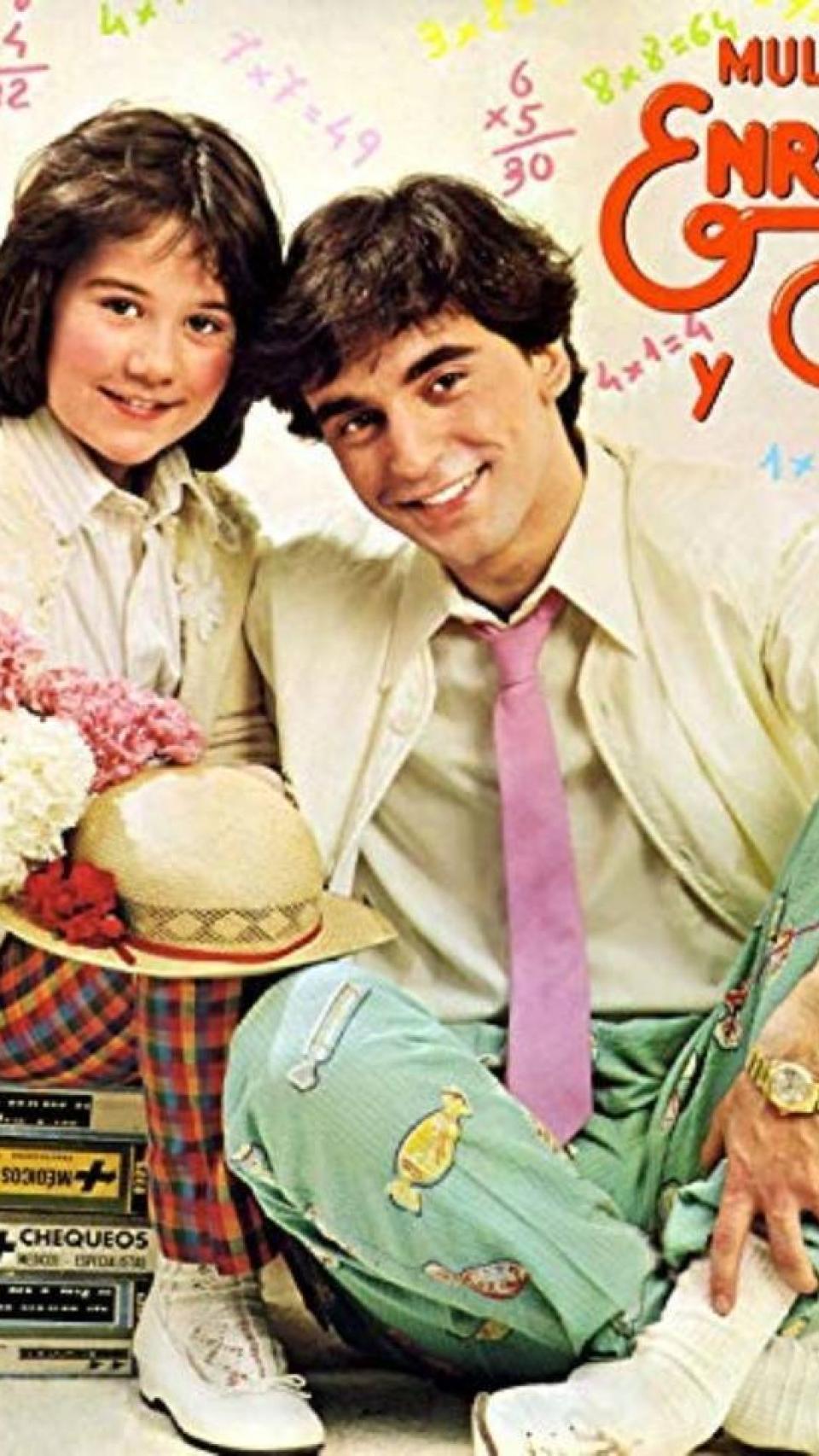 Ana Anguita y Enrique del Pozo en la portada de uno de sus discos.