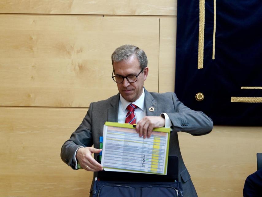 El consejero de Industria, Mariano Veganzones, en una imagen de archivo.