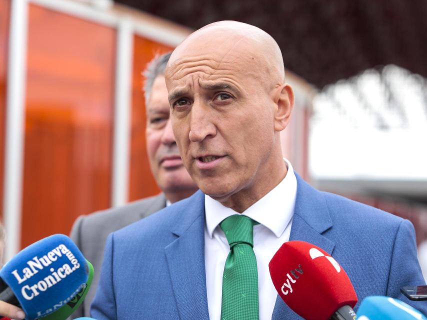 José Antonio Diez en un acto celebrado este martes.