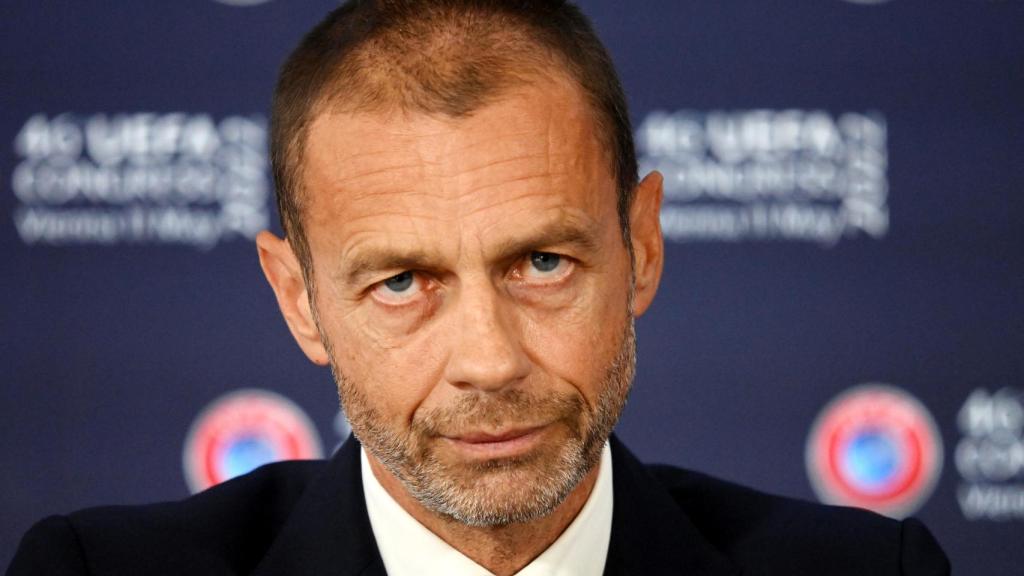 Aleksander Ceferin, en el 46 Congreso Ordinario de la UEFA