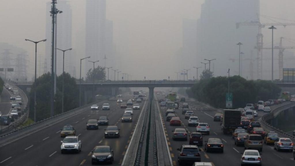 Imagen de un atasco.