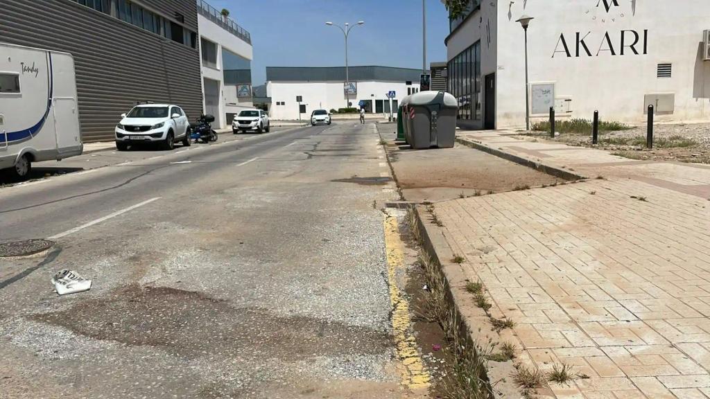 Puerta de la discoteca Akari, frente a la que ocurrió el atropello.