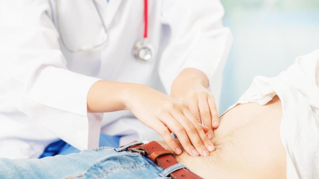 estómago barriga doctor médico