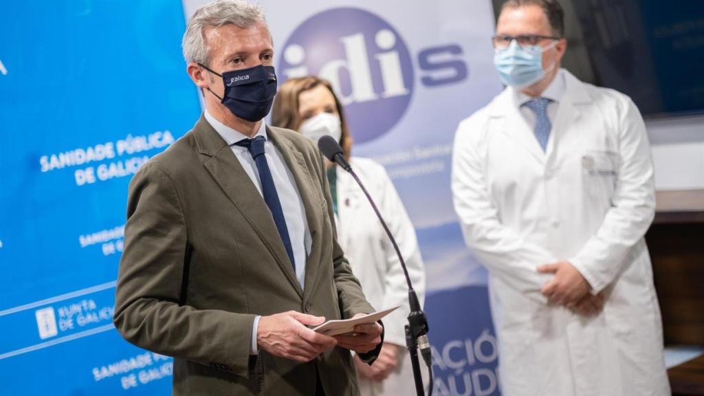 El presidente de la Xunta, Alfonso Rueda.