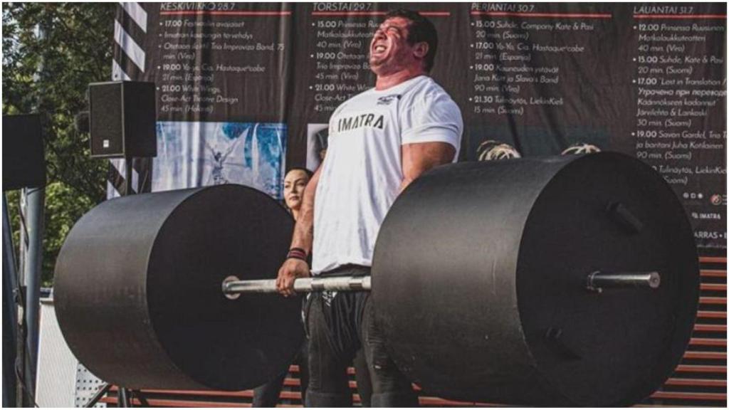 El gallego Roberto Rodríguez durante una competición.
