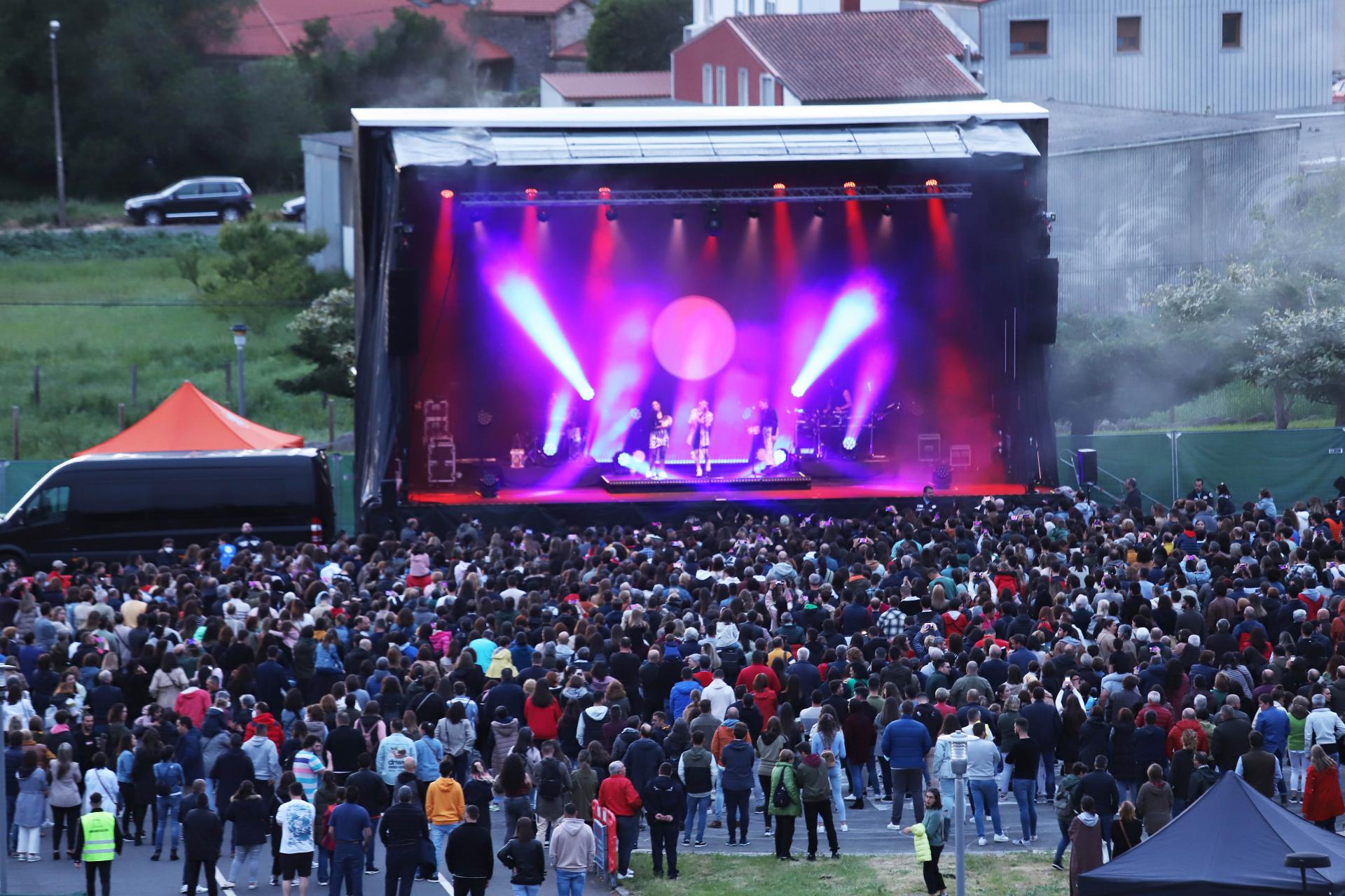 Concierto de Tanxugueiras en Vimianzo (Foto: Concello de Vimianzo)