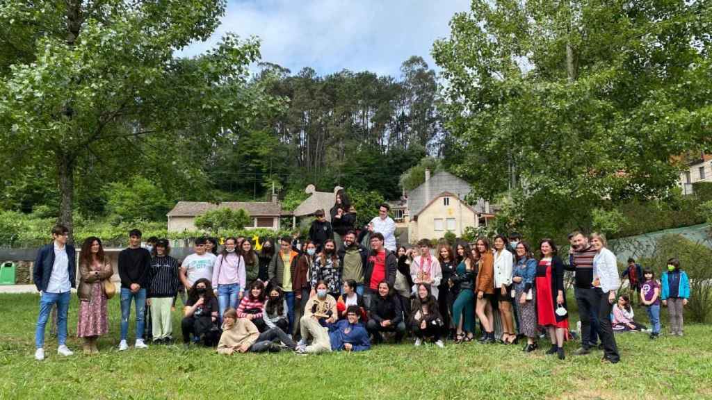 La directora de Turismo de Galicia, Nava Castro, participó hoy en la entrega de premios en el marco del Festival de Cans.