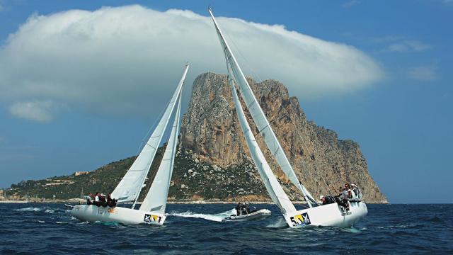 Vistas al Peñón de Ifach en Calpe.