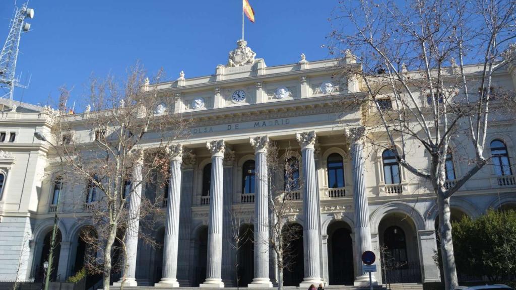Palacio de la Bolsa de Madrid.