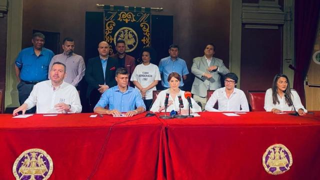 Leopoldo López, Yúnior García, Carolina Barrero y Santiago Urbina piden que Cuba, Venezuela y Nicaragua no participen en la Cumbre de las Américas.