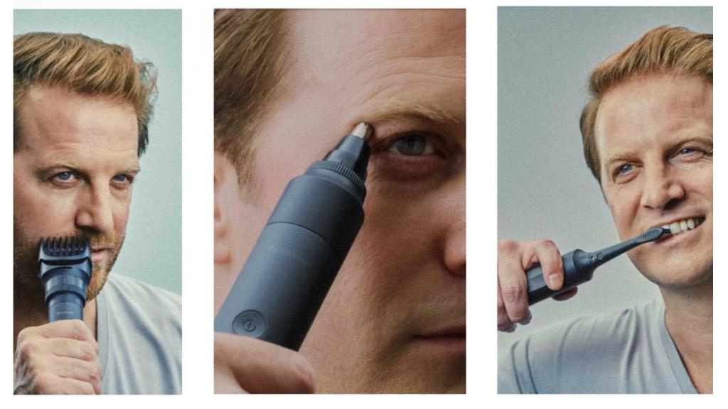 Tres de los cinco cabezales de Multishape