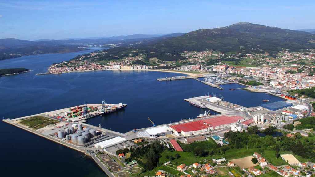 Puerto de Vilagarcía de Arousa (Pontevedra).