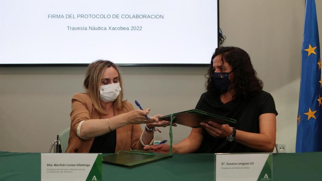 Galicia y Andalucía se alían para promocionar la peregrinación marítima