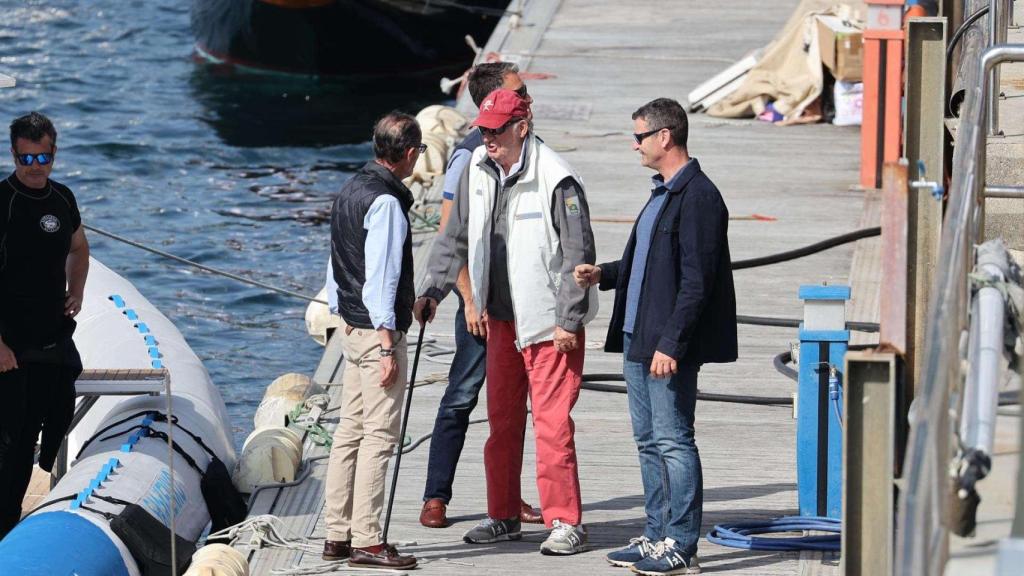 Suspendida la regata en Sanxenxo