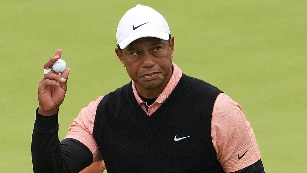 Tiger Woods, durante el PGA Championship 2022