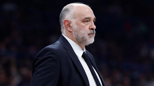 Pablo Laso, durante la Final Four de la Euroliga