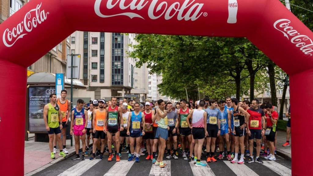 Inicio de la carrera del barrio de Los Rosales (A Coruña) del año 2021