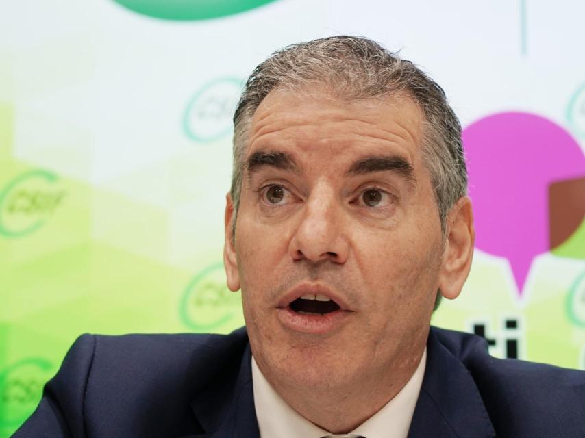 El presidente de CSIF Castilla y León, Benjamín Castro, en una imagen de archivo.