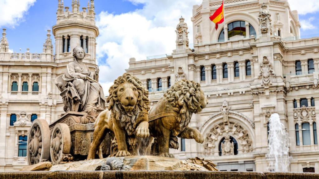 Plaza de Cibeles de Madrid.