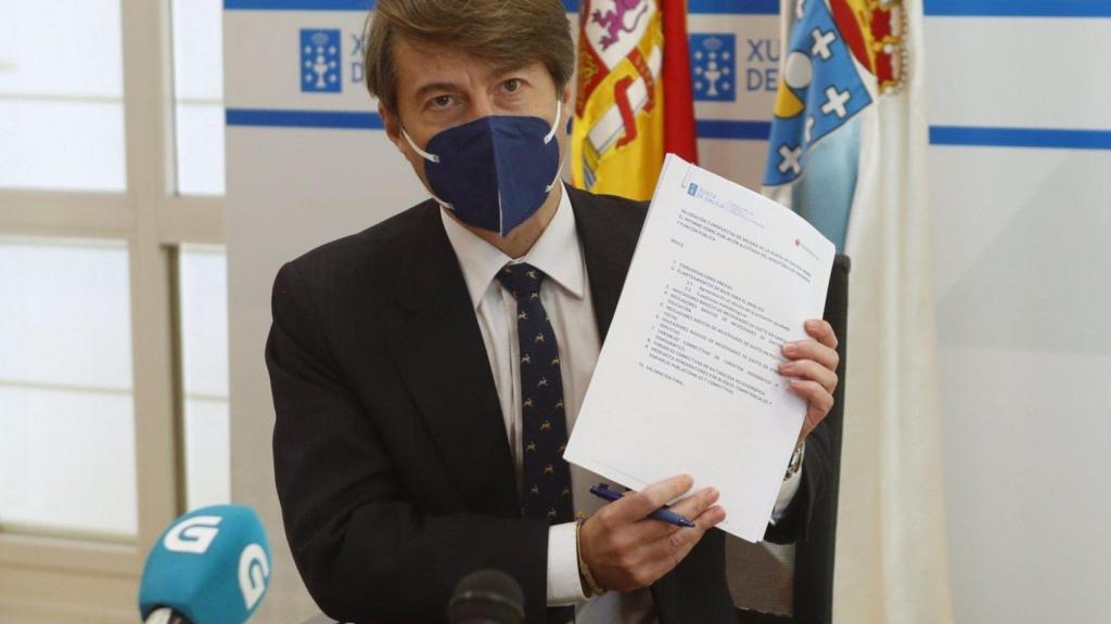 El conselleiro de Facenda, Miguel Corgos