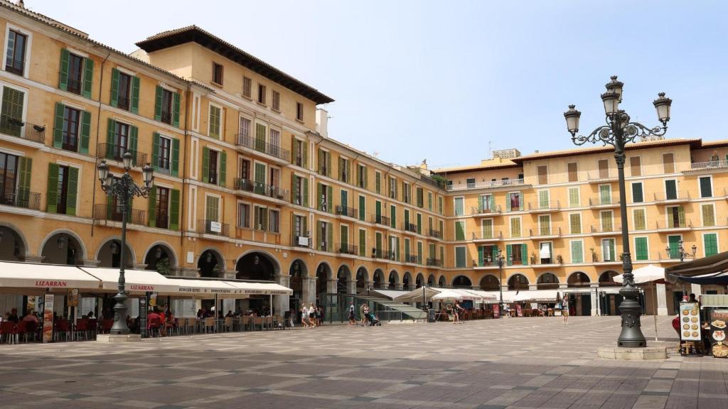 Plaza Mayor de Palma de Mallorca.
