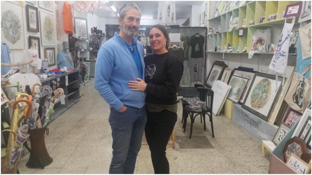 Laura y Alejandro, responsables del negocio.