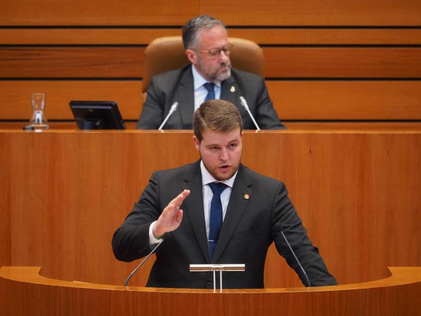 El procurador de Vox Miguel Suárez, en una imagen de archivo.