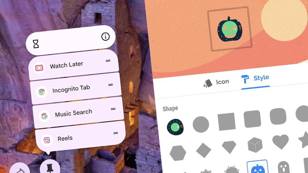 Pinned Shortcuts y Shortcut Manager