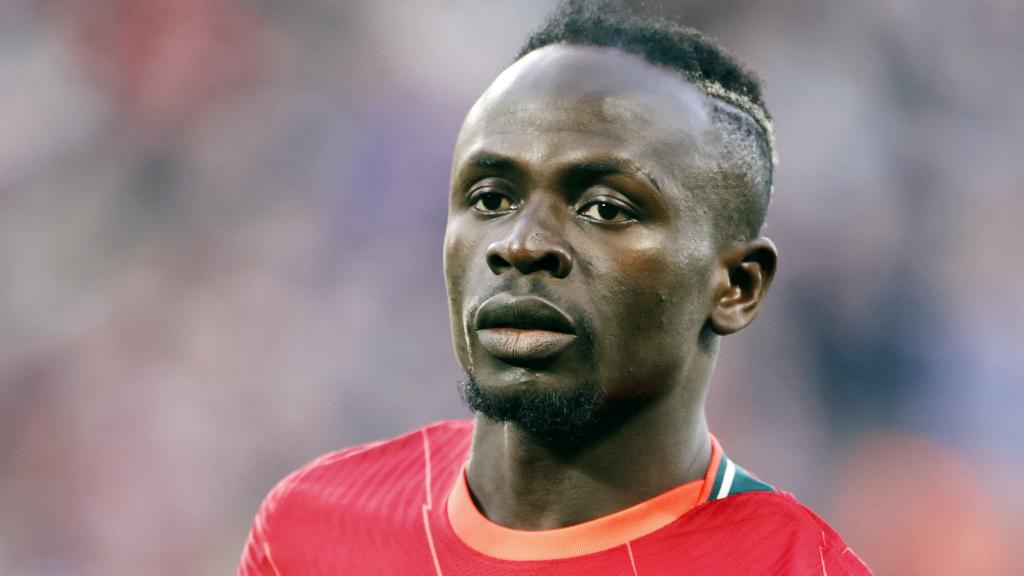 Sadio Mané, en un partido del Liverpool de la temporada 2021/2022
