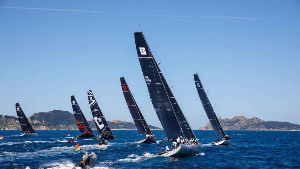 Abanca 52 Super Series Baiona Sailing Week.