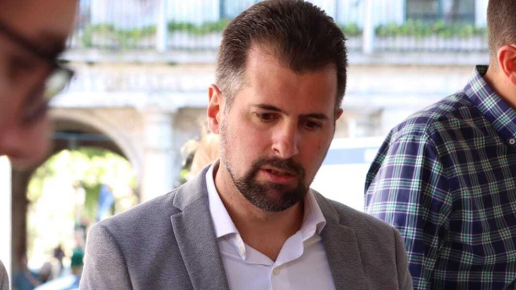 Luis Tudanca, líder de los socialistas en Castilla y León