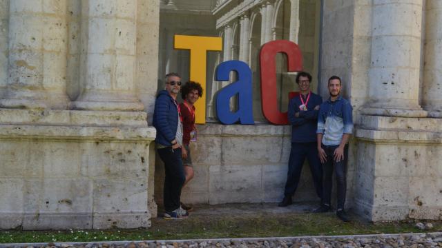 Participantes en el TAC, durante la presentación