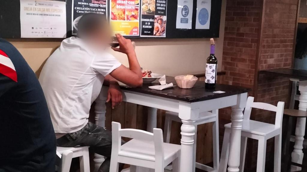 D.M.V. en La Taberna Pucelana. Fotografía cedida a EL ESPAÑOL