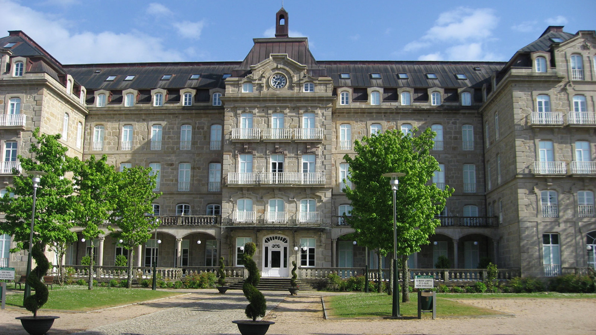 Antiguo Gran Hotel de Mondariz. Foto: mondarizbalneario.com