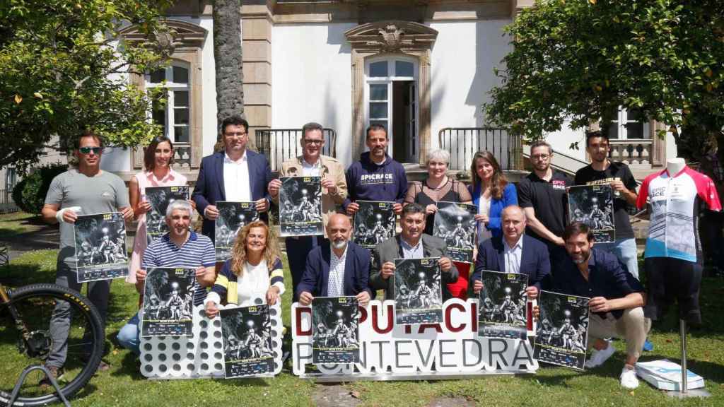 Presentación de la Epic Race en Pontevedra.