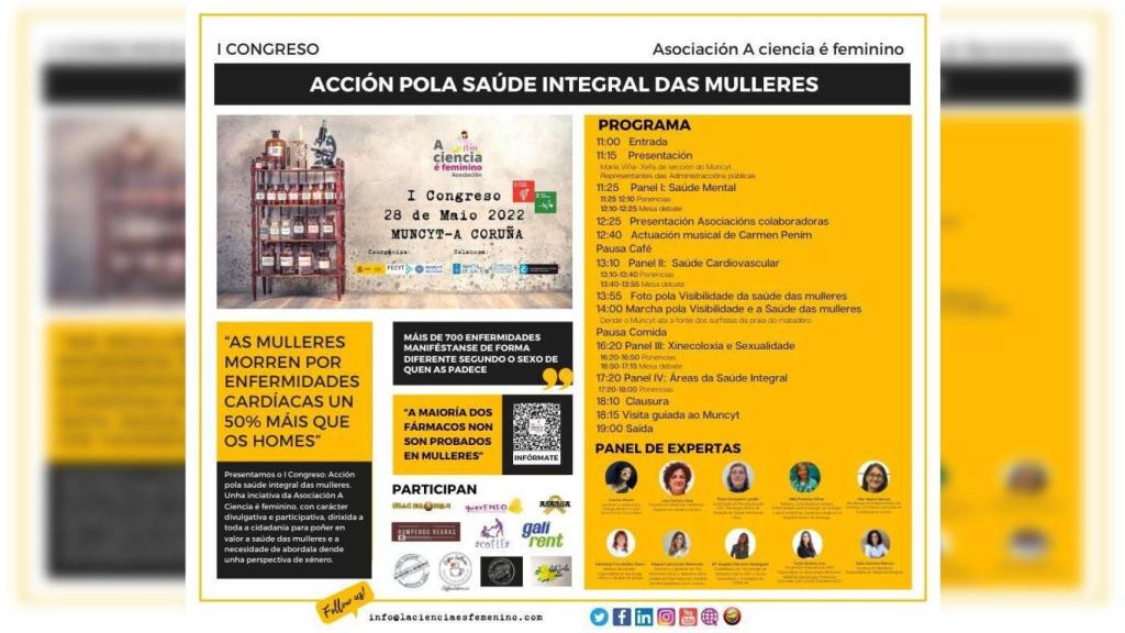 Congreso de salud con perspectiva de género.