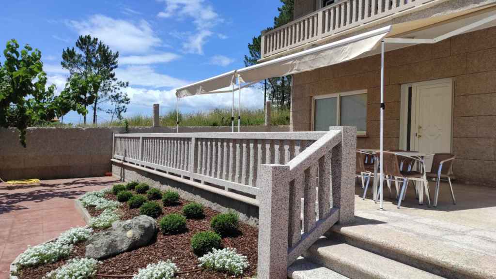 Duerming Playa Mar Cachadiñas, en O Grove.