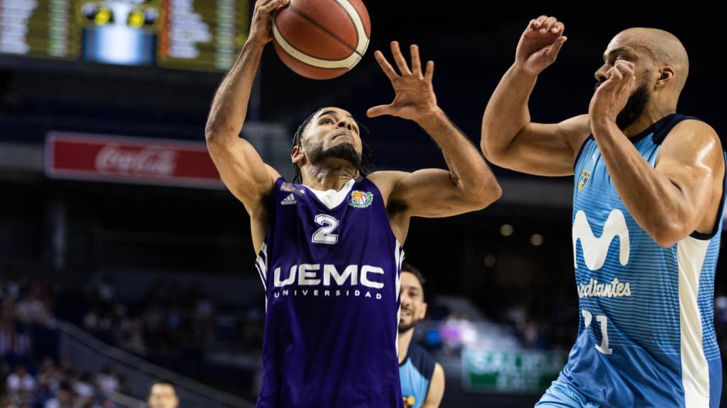 Imagen del partido entre el Real Valladolid Baloncesto y Estudiantes