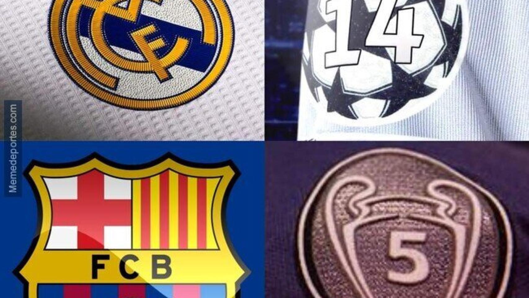 Meme del Liverpool - Real Madrid de la final de la Champions League