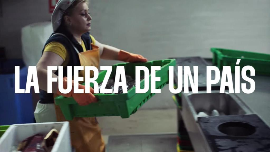 Fotograma del vídeo promocional de la campaña 'La fuerza de un país'.