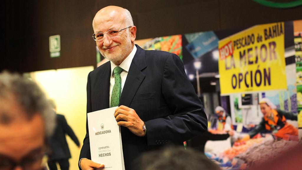 Juan Roig, presidente de Mercadona, en una imagen de archivo. EE