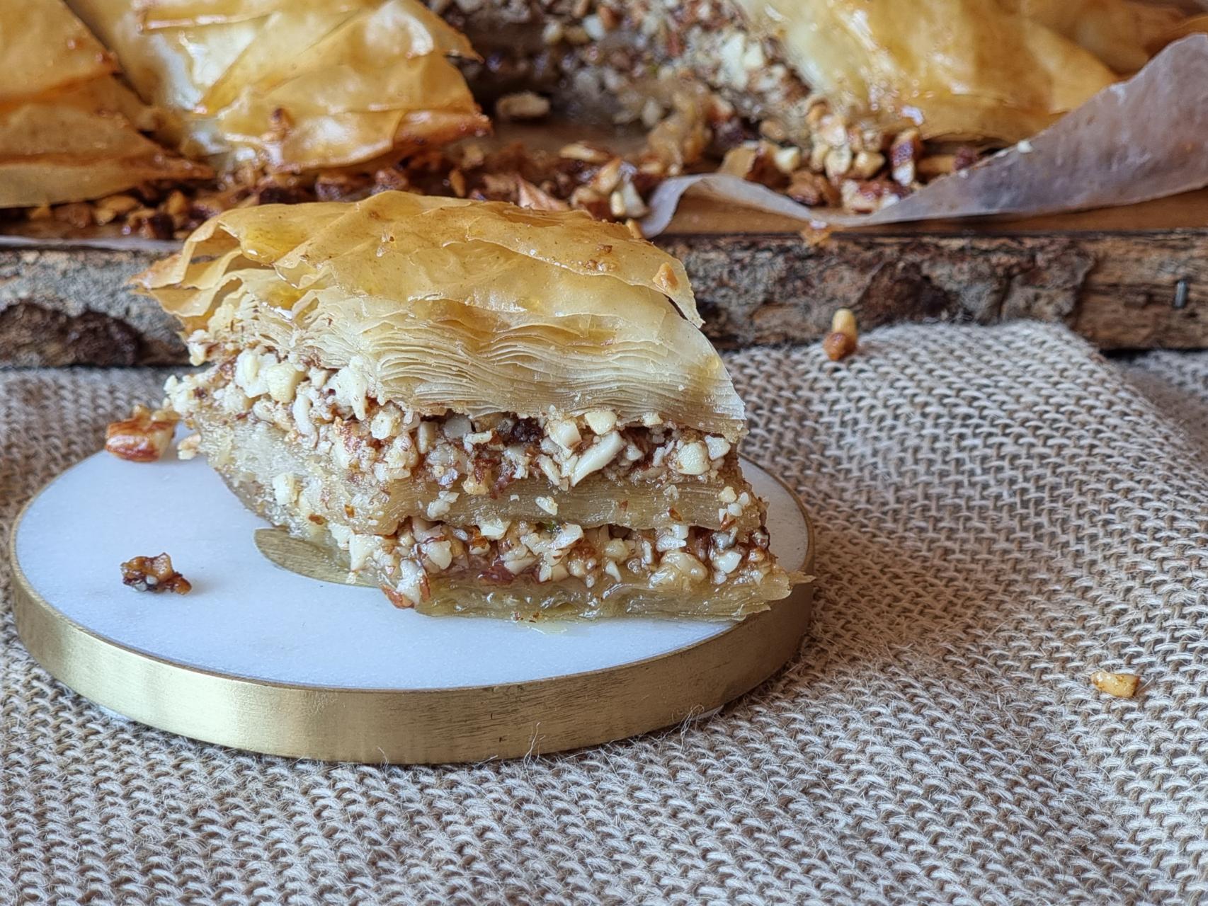 Baklava de frutos secos, una receta turca para los más golosos