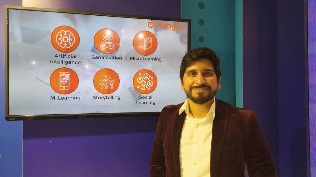 Harold Combita, CEO de la 'edtech' Mangus.